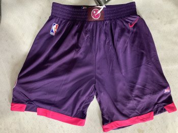 Timberwolves Purple City Edition Nike Swingman Shorts