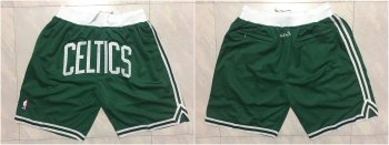 Celtics Green Just Don Mesh Shorts