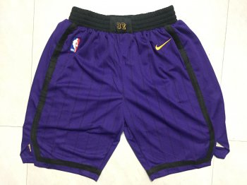 Lakers Purple 2018-19 City Edition Nike Swingman Shorts