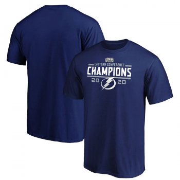 Men's Tampa Bay Lightning Fanatics Branded Blue 2020 Eastern Conference Champions Wreak Havoc T-Shirt