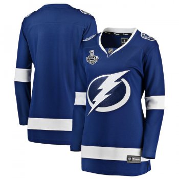 Women's Tampa Bay Lightning Fanatics Branded Blue 2020 Stanley Cup Final Bound Home Breakaway Jersey