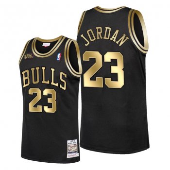 Michael Jordan #23 Bulls 1998 Finals Black Jersey