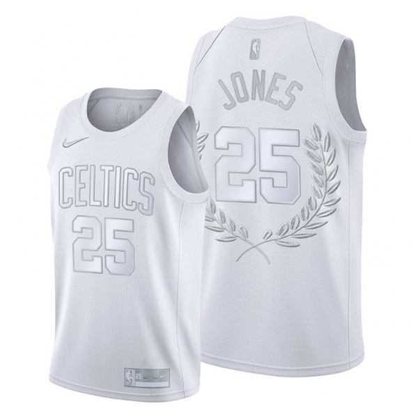 K.C. Jones #25 Platinum Limited Celtics Glory Retired White Jersey