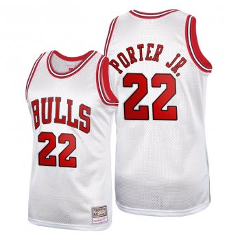 Chicago Bulls Otto Porter Jr. #22 Throwback Platinum Limited Jerseys