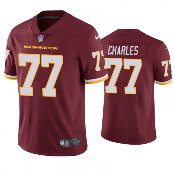 Washington Football Team Saahdiq Charles Vapor Limited Jersey Burgundy