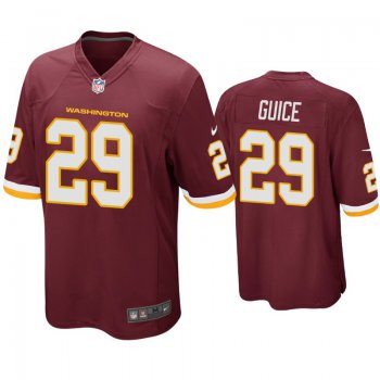 Washington Football Team Derrius Guice Game Jersey Burgundy