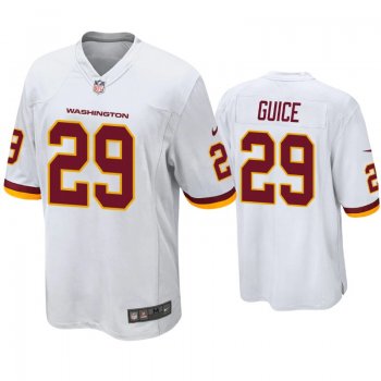 Washington Football Team Derrius Guice Game Jersey White