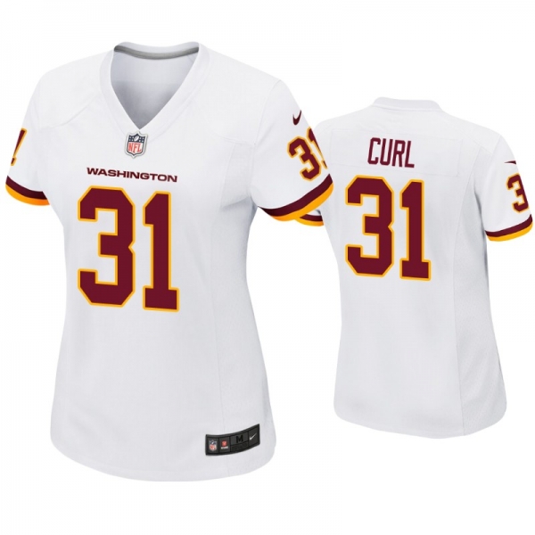 Women's Washington Football Team Kamren Curl Game Jersey White