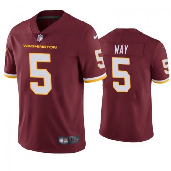 Washington Football Team Tress Way Vapor Limited Jersey Burgundy