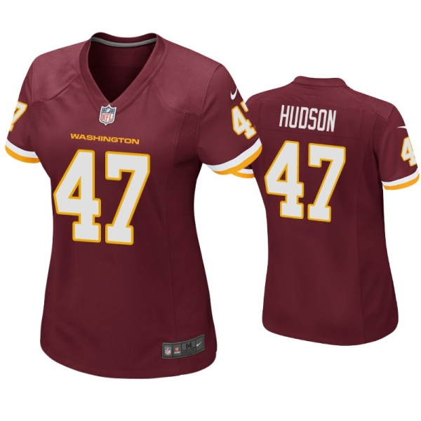 Women's Washington Football Team Khaleke Hudson Game Jersey Burgundy