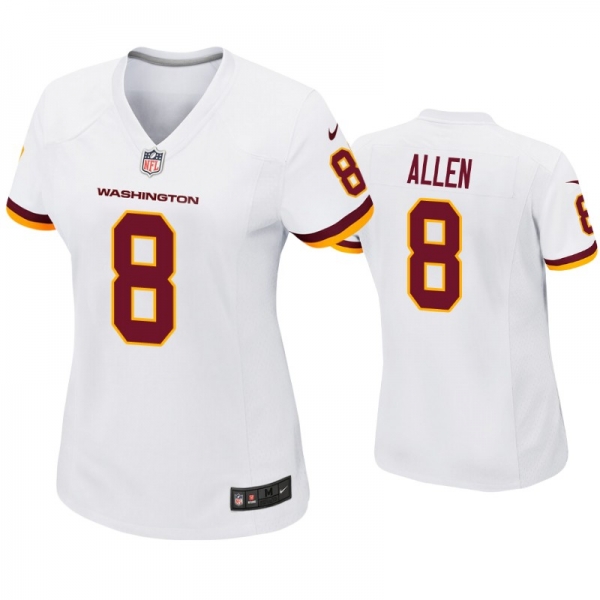 Women's Washington Football Team Kyle Allen Game Jersey White