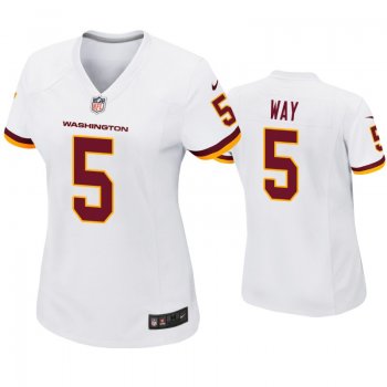 Women's Washington Football Team Tress Way Game Jersey White