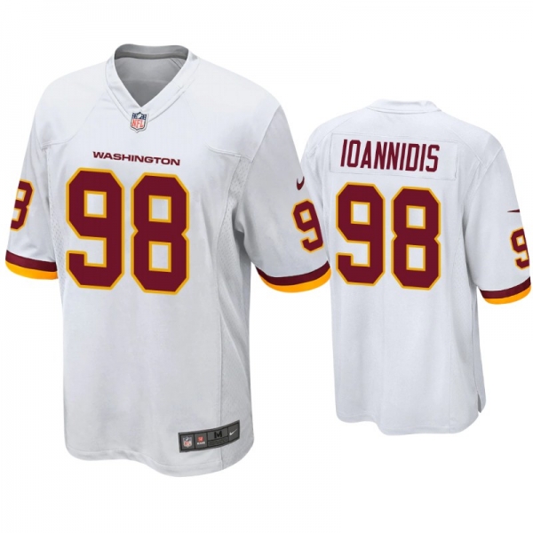 Washington Football Team Matt Ioannidis Game Jersey White