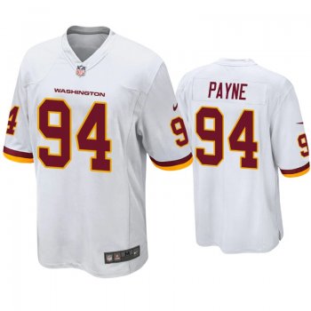 Washington Football Team Da'ron Payne Game Jersey White