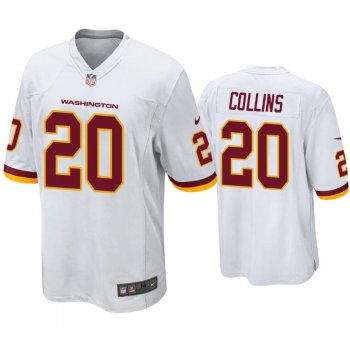 Washington Football Team Landon Collins Game Jersey White