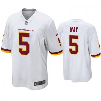 Washington Football Team Tress Way Game Jersey White