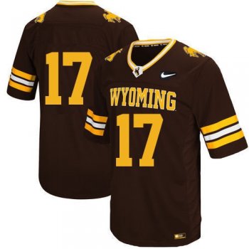 Youth Wyoming Cowboys #17 Josh Allen Nike Jersey - Brown