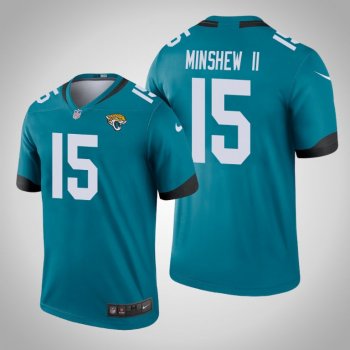 Jacksonville Jaguars Gardner Minshew Color Rush Legend Jersey Teal