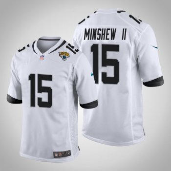 Men's Jacksonville Jaguars Gardner Minshew Game Jersey White