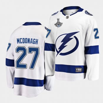 Tampa Bay Lightning Ryan Mcdonagh 2020 Stanley Cup Champions Away White Men Jersey