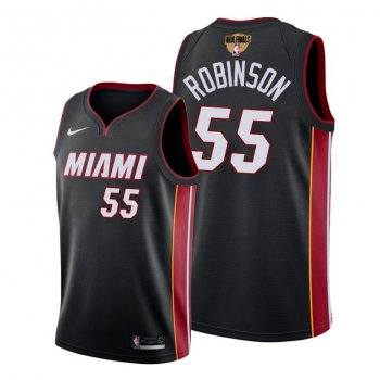 Miami Heat Duncan Robinson 2020 NBA Finals Bound Black Jersey Icon Edition