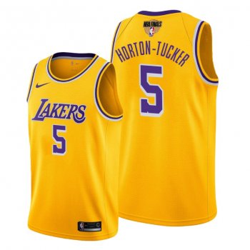 Los Angeles Lakers Talen Horton-Tucker 2020 NBA Finals Bound Gold Jersey Icon Edition