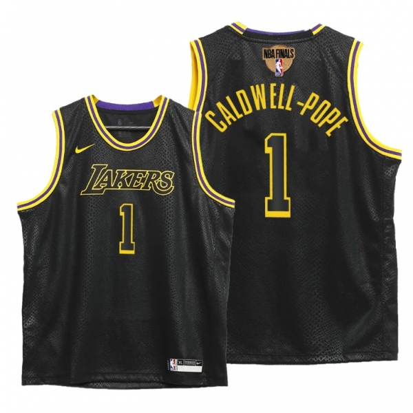 Youth Los Angeles Lakers Kentavious Caldwell-Pope 2020 Western Conference Champions Black Jersey Mamba Inspired