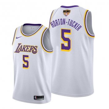 LA Lakers Talen Horton-Tucker 2020 NBA Finals Bound White Jersey Association