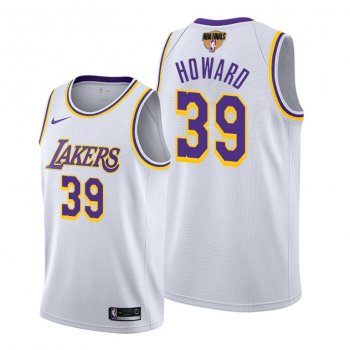 LA Lakers Dwight Howard 2020 NBA Finals Bound White Jersey Association