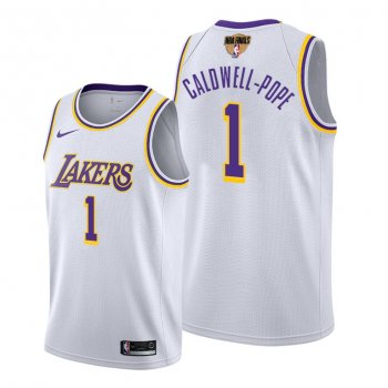 LA Lakers Kentavious Caldwell-Pope 2020 NBA Finals Bound White Jersey Association