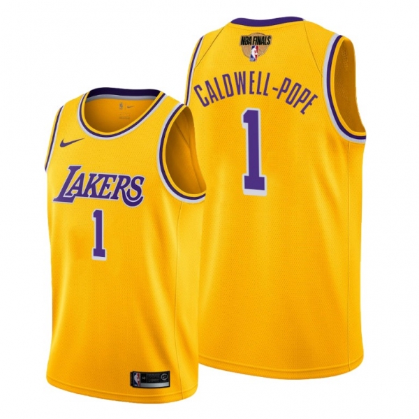 Los Angeles Lakers Kentavious Caldwell-Pope 2020 NBA Finals Bound Gold Jersey Icon Edition