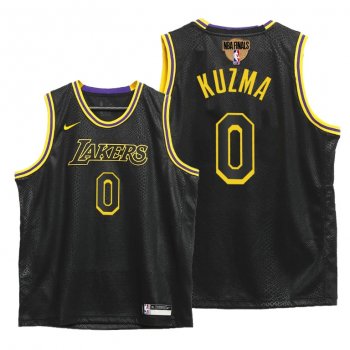 Youth Los Angeles Lakers Kyle Kuzma 2020 Western Conference Champions Black Jersey Mamba Inspired