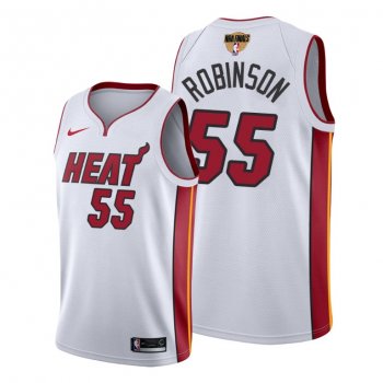 Miami Heat Duncan Robinson 2020 NBA Finals Bound White Jersey Association Edition