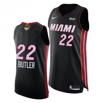 Jimmy Butler Miami Heat 2020 NBA Finals G1 Authentic Black Jersey BLM Social justice