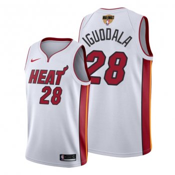 Miami Heat Andre Iguodala 2020 NBA Finals Bound White Jersey Association Edition