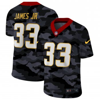 Los Angeles Chargers #33 Derwin James Jr Men's Nike 2020 Black CAMO Vapor Untouchable Limited Stitched NFL Jersey