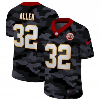 Kansas City Chiefs #32 Tyrann Mathieu Men's Nike 2020 Black CAMO Vapor Untouchable Limited Stitched NFL Jersey