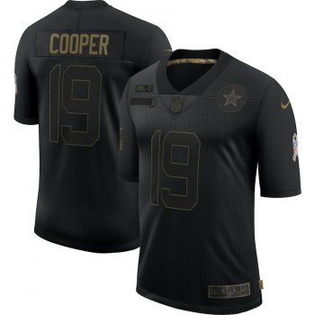 Amari Cooper Dallas Cowboys Nike 2020 Salute To Service Limited Jersey - Black