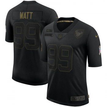 J.J. Watt Houston Texans Nike 2020 Salute To Service Limited Jersey - Black