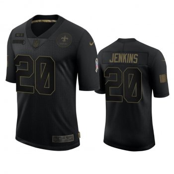 New Orleans Saints Janoris Jenkins Black 2020 Salute to Service Limited Jersey