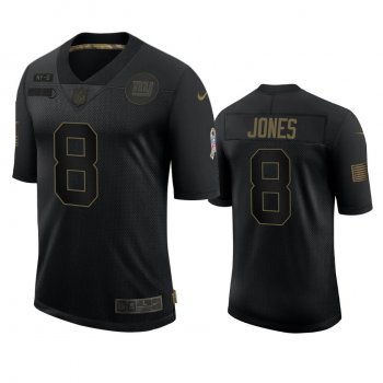 New York Giants Daniel Jones Black 2020 Salute to Service Limited Jersey