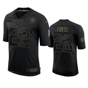 Chicago Bears Matt Forte Black 2020 Salute To Service Retired Jersey