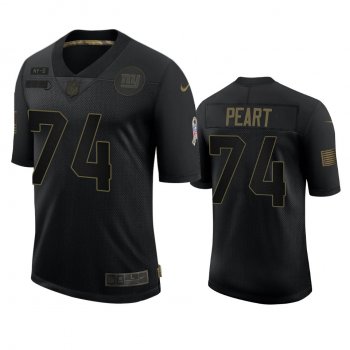 New York Giants Matt Peart Black 2020 Salute to Service Limited Jersey