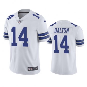 Dallas Cowboys Andy Dalton White Vapor Limited Jersey