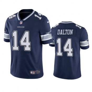 Dallas Cowboys Andy Dalton Navy Vapor Limited Jersey