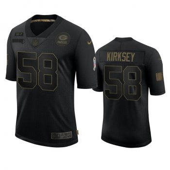 Green Bay Packers Christian Kirksey Black 2020 Salute to Service Limited Jersey