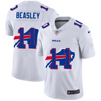 Buffalo Bills #11 Cole Beasley White Men's Nike Team Logo Dual Overlap Limited NFL Jersey