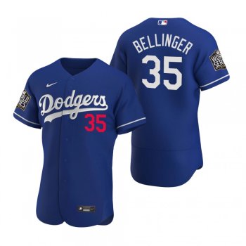 Los Angeles Dodgers Cody Bellinger Nike Royal 2020 World Series Authentic Jersey