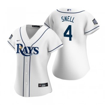 Women's Tampa Bay Rays Blake Snell White 2020 World Series Replica Jersey