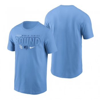 Tampa Bay Rays Light Blue 2020 World Series T-Shirt